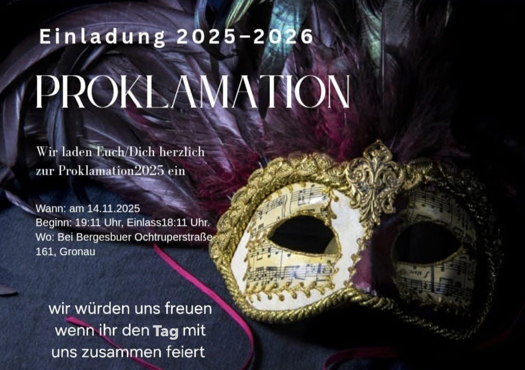 Proklamation 2025